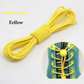 1 Pair 22 Colors Elastic Hiking Shoelaces Round Locking No Tie Shoe Laces Kids Adult Quick Lazy Laces Rubber Sneakers Shoelace