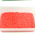 INFOF 100-500pcs/lot Soft Egg Beads Fishing Stop Luminous Oval Rubber Stopper Night Fly Fishing Accessories pesca
