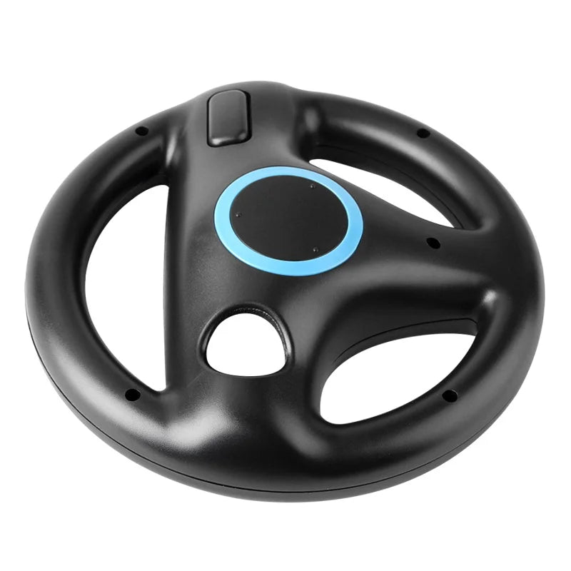 For Nintendo Wii Remote Controller Racing Wheel for Wii Kart Racing Games Controller for Color Game Racing Steering Wheel pink