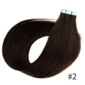 Doreen Copper Red Tape In Human Hair Extensions 16 to 24 Inch 50g/set PU Seamless Skin Weft 350# Colored Hair Extensions Tape in
