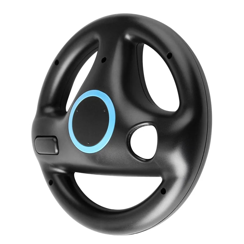 For Nintendo Wii Remote Controller Racing Wheel for Wii Kart Racing Games Controller for Color Game Racing Steering Wheel pink