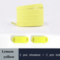 2022 New No Tie Shoe laces Elastic Laces Sneakers Flat Shoelaces without ties Kids Adult Quick Shoe lace Rubber Bands for Shoes