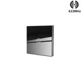 433MHz Smart Light Switch Rf Wireless Touch Wall Switch with Remote Control Tempered Glass Panel Switch for Home LED LAMP 220V