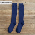 =3Pairs Men's Winter Compression Stocking Warm Hot Knee | SAMAG