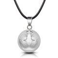 Eudora Harmony Ball Pendant Necklace Pregnancy Chime Ball Mexcian Bola Pendants Wishing Balls Fine Jewelry for Women Best Gift