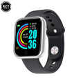 Health Monitor Smart Watch Y68 Men Sports Watches Women Fitness Tracker Bracelet Steps Calorie Bluetooth Wrist Watch D20 Clock