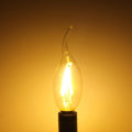 10pcs LED Bulb E14 4W/6W Dimmable Edison Retro Filament Candle Light AC220V C35 Warm/Cold White 360 Degree Energy Saving Lamp