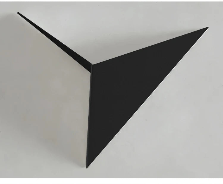 Creative Triangle Wall Lamp Nordic Led Wall Light Living Room Background Bedside Lamps Stairs Indoor Bra Wall Sconce Lighting