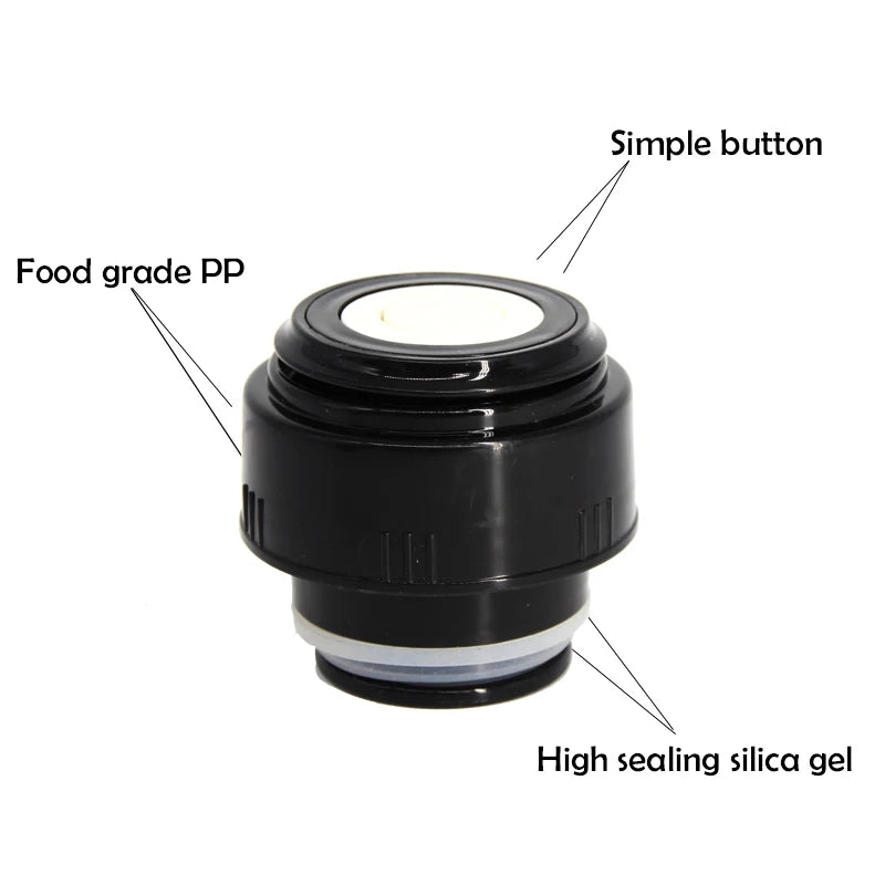 4.5cm/5.2cm Thermos Bottle Cap Vacuum Flask Lid Stopper Export Bottle Cap Replacement Cover for Outdoor Indoor Travel Thermos