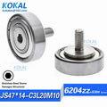 1pcs Screw Bearing M3/M4/M5/M6 SUS304 Stainless Shaft Ball NTBG BJL01 External Thread 608/626/6000 - Visuel 4 | SAMAG