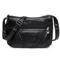 Fashion All-match Solid Color Messenger Bag High Capacity Womens Shoulder Bags 2021 New High Quality Pu Leather Women Handbag