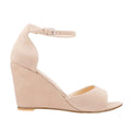 Women's Open Toe Ankle Strap Buckle Wedge High Heels Sandals Party Wedding Dress Ladies Sexy Shoes