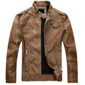Men's Leather Jackets Brand Motorcycle Leather Jacket Men Fur Jacket Jaqueta De Couro Masculina Mens Leather Coats Jaqueta Couro
