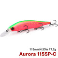 TSURINOYA 115mm 17.2g Suspending Minnow Fishing Lure - View 10 | SAMAG