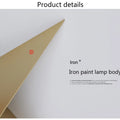 Creative Triangle Wall Lamp Nordic Led Wall Light Living Room Background Bedside Lamps Stairs Indoor Bra Wall Sconce Lighting