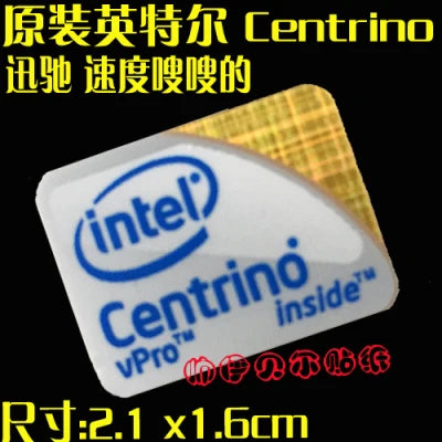 DIY Sticker Decoration Original Second And Third-Generation Cpu i3 i5 i7 Laptop Personality Label