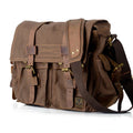 I AM LEGEND Will Smith Canvas +Genuine leather Men Messenger Bag Canvas Shoulder Bag men Crossbody Bag Sling Casual Bag Satchel