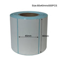 20x10mm Shipping Labels- 700 barcode sticker Per Roll Strongest & THICKEST - Thermal Postage BPA Free, Supermarket Blank Sticker