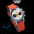 Sugess Pilot Watch ST19 Origin Movement Swanneck Wristwatch Mechanical Chronograph Sappire Crystal - Visuel 15 | SAMAG