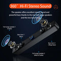 Soundbar TV Barra De Sonido Sound Bar Bluetooth Speaker Bocinas Alta Fidelidad Caixa De Som Para PC Computer Speakers Desktop