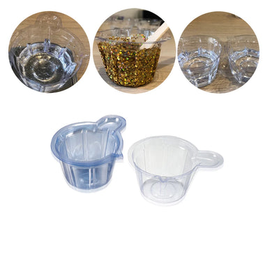 20 - 200Pcs 40ml Plastic Disposable Cups Dispenser For DIY Epoxy Resin Jewelry Accessories Making Tools Equipments | SAMAG