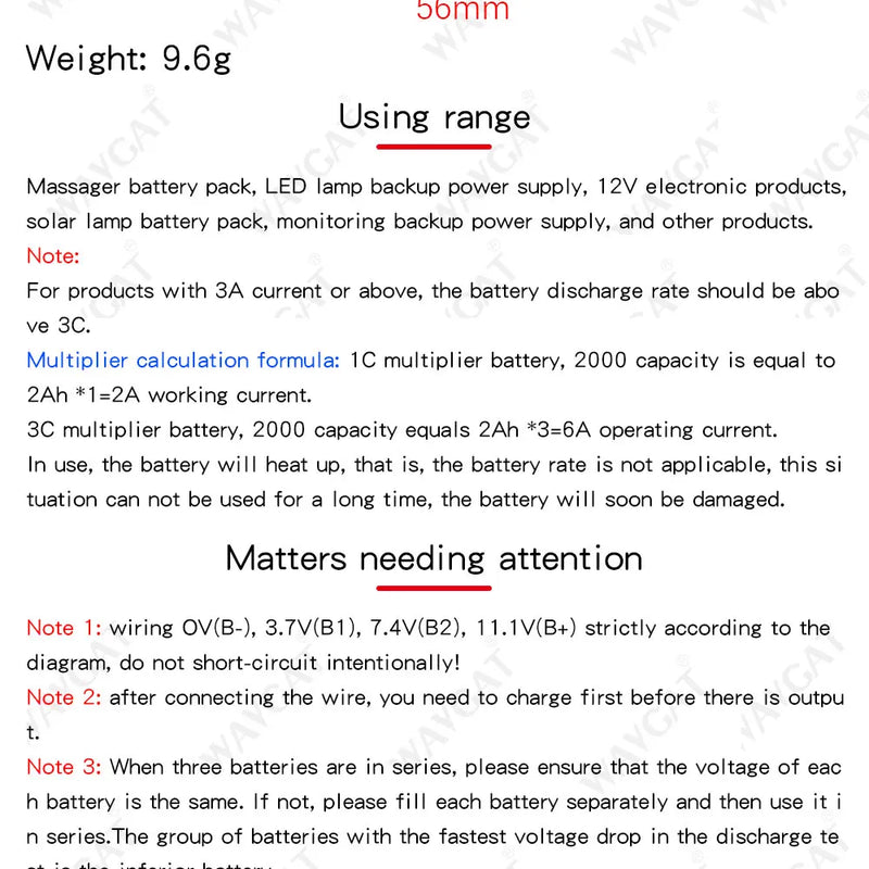 3S/4S 20 40A 60A Li-ion Lithium Battery Charger Protection Board 18650 BMS Drill Motor 11.1V 12.6V/14.8V 16.8V Enhance/Balance