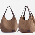 Simple Style Canvas Shoulder Bags For Women Large Capacity Handbag Fashion Shopper Totes Bag High Qualty Purse bolsa feminina