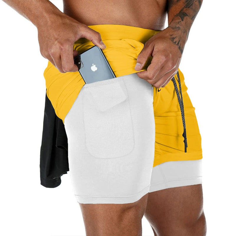 Summer Running Shorts Men Sports Jogging Fitness Training | SAMAG