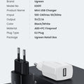 Ugreen 5V 2.1A USB Charger for iPhone 16 15 14 iPad Fast Wall Charger EU Adapter for Samsung S9 Xiaomi Mi 8 Mobile Phone Charger