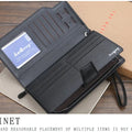 New Card Holder Men Wallets Business Long Design Quality Fashion Casual Men Purse Zipper Multi-function Wallets
