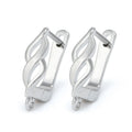 1 Pair Gold Plated  Earring Hooks Components Accessories Supplies For Woman DIY  Handmade Making Findings Jewelry  Wholesale