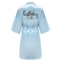 Birthday Party Girl & Entourage Satin Printing Women | SAMAG