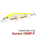 TSURINOYA 115mm 17.2g Suspending Minnow Fishing Lure - View 23 | SAMAG