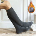 =3Pairs Men's Winter Compression Stocking Warm Hot Knee | SAMAG