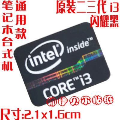 DIY Sticker Decoration Original Second And Third-Generation Cpu i3 i5 i7 Laptop Personality Label