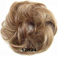 Jeedou Messy Bun Chignon Donut Hair Pad Elastic Hair Rope Rubber Band Synthetic Hairpiece Hair Accessories for Women