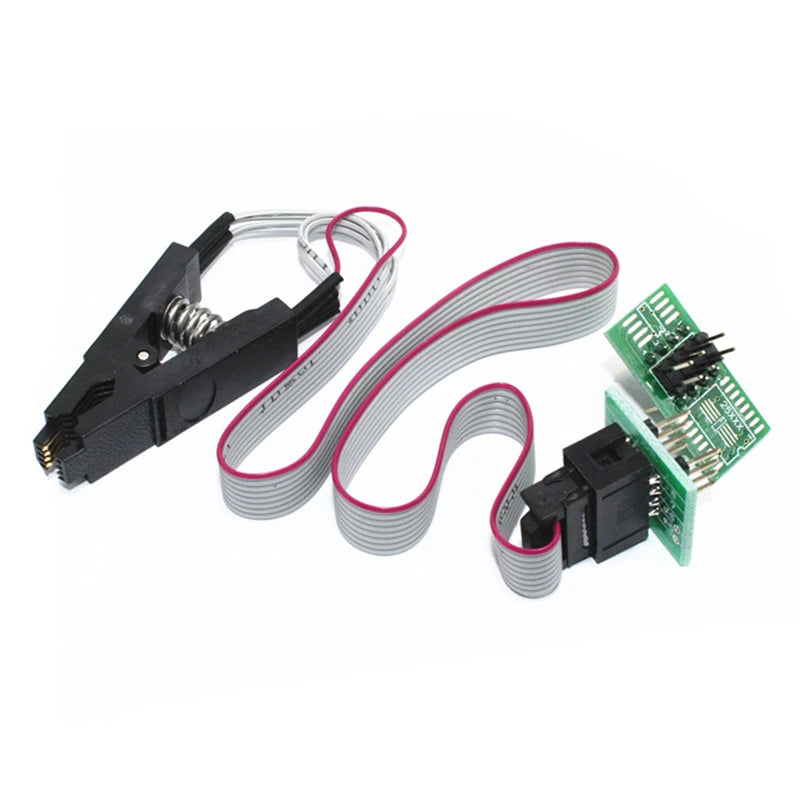original soic8 sop8 test clip cable for TL866ii plus TL866 T48 EZP2019 EZP2023 CH341A RT809F RT809H bios eeprom Programmer probe