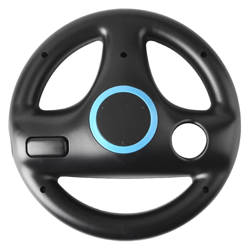 For Nintendo Wii Remote Controller Racing Wheel for Wii Kart Racing Games Controller for Color Game Racing Steering Wheel pink
