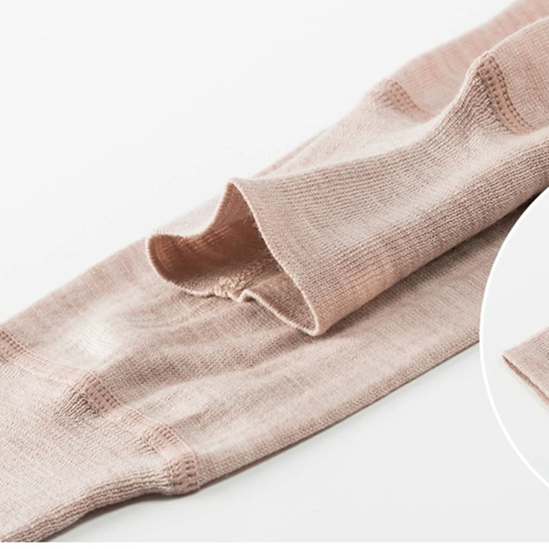 100% brushed merino wool thermal underwear women winter clothing for men woman warm wear long johns lingerie set thermo clothes