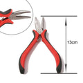 Mini Pliers Tools Set for Jewelry Making Beading round Flat Long Needle Nose Cutting Wire Complete Beading Jewelry Equipment Kit