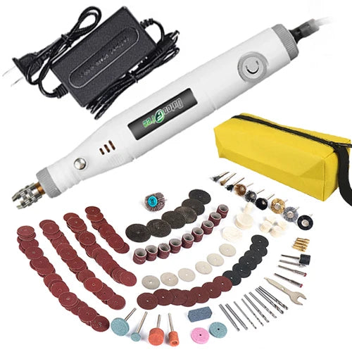 110V/220V Electric Drill Engraving Pen Home DIY Mini Machine Power Tools With Dremel Accessories Rotary Set - View 10 | SAMAG