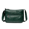 Fashion All-match Solid Color Messenger Bag High Capacity Womens Shoulder Bags 2021 New High Quality Pu Leather Women Handbag