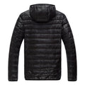 2026 Royal Blue Hooded Parkas Men's Zipper Control Winter Jacket Fashion Hot Sale Jaqueta Plus Size S-5XL Lightweight Warm Coats
