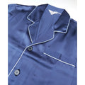 Men's 100% Real Silk Pajamas Set for Men Sleepwear Loungewear Long Sleeve Button Down PJ with Pocket Luxury 19 Momme