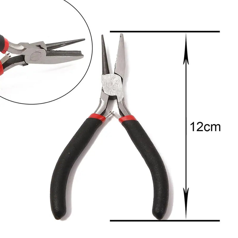 Multifunctional Hand Tools Jewelry Pliers with round Nose End - Cutting Wire Tool for DIY Handmade Jewelry Making Accessories