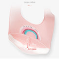 Silicone Babi Bib Waterproof Saliva Dripping Banana Bibs Cartoon Newborn Feeding Soft Edible Aprons Baby Adjustable Burp Scarf