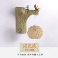 Creative Bird Branches Decorate Retro Wall Lamps Art Living Room Bedroom Aisle Balcony Stair Sconces Wall Lights Chinese Style