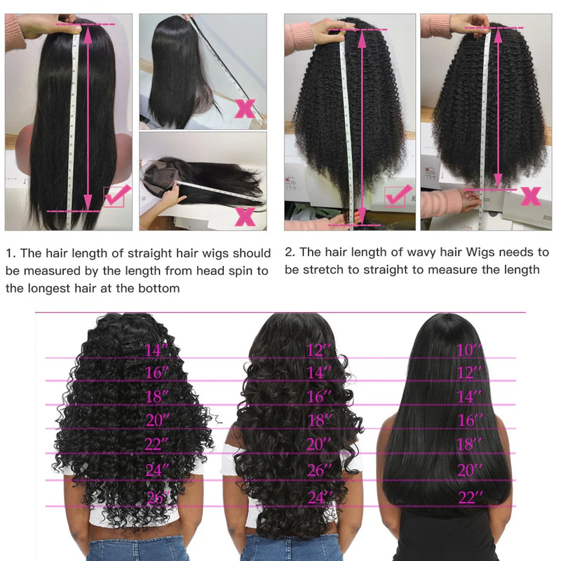 Siyun Show Loose Deep Wave Wig 30 Inch 13X6 HD Transparent Lace Frontal Wig 250 Density Lace Front Human Hair Wigs For Women