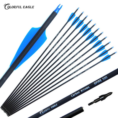 28"30"31" Archery Carbon Arrows Spine 500 Hunting | SAMAG