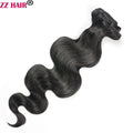 ZZHAIR Clip In 100% Human Remy Hair Extensions 16"-28" 8Pcs Set 100g-160g Full Head Body Wavy Natural